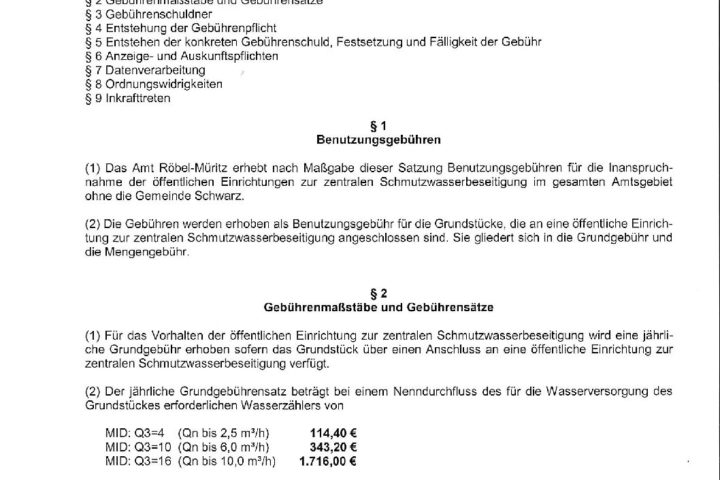  » Eigenbetrieb „Müritz-Elde-Wasser“ (MEWA)