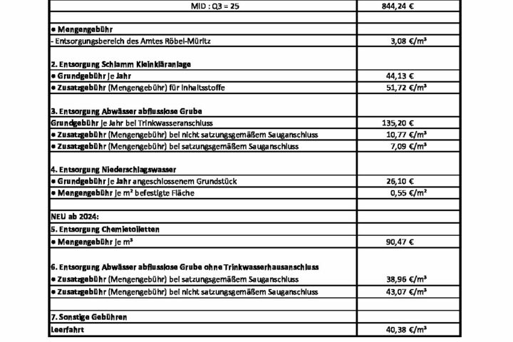  » Eigenbetrieb „Müritz-Elde-Wasser“ (MEWA)